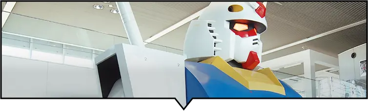 原寸大ガンダム胸像